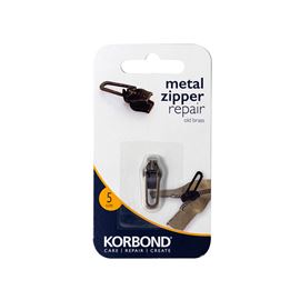 Zipper Repair - Old Brass Metal