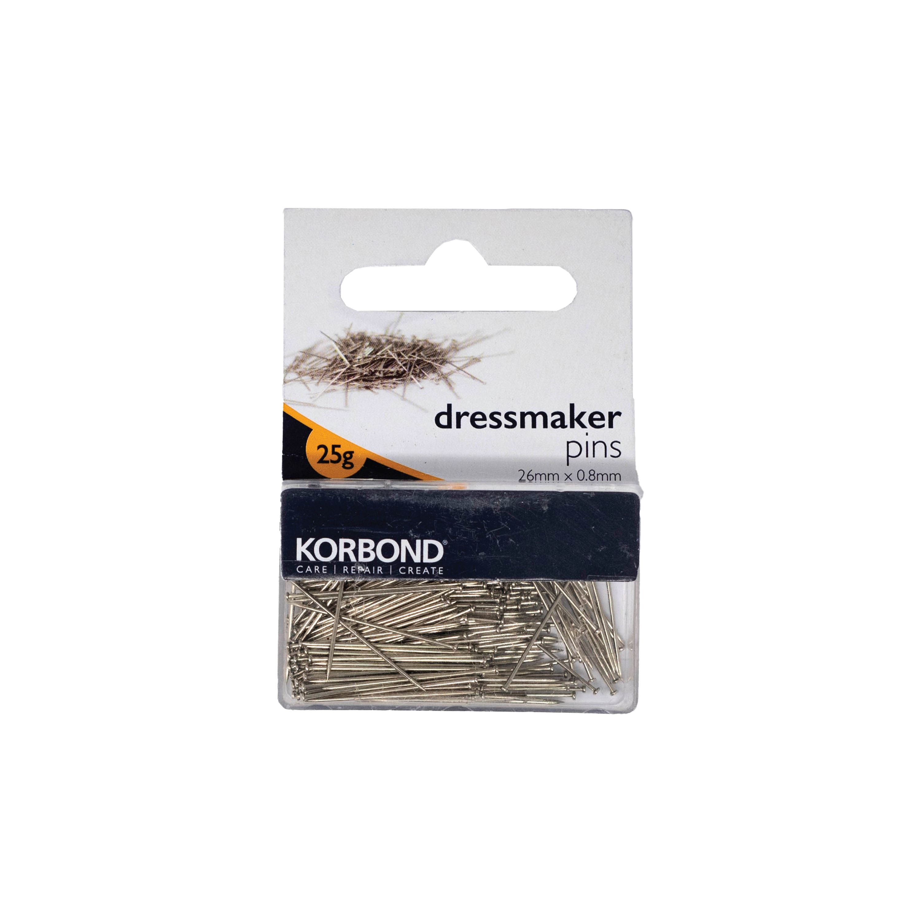 25g Dressmaker Pins