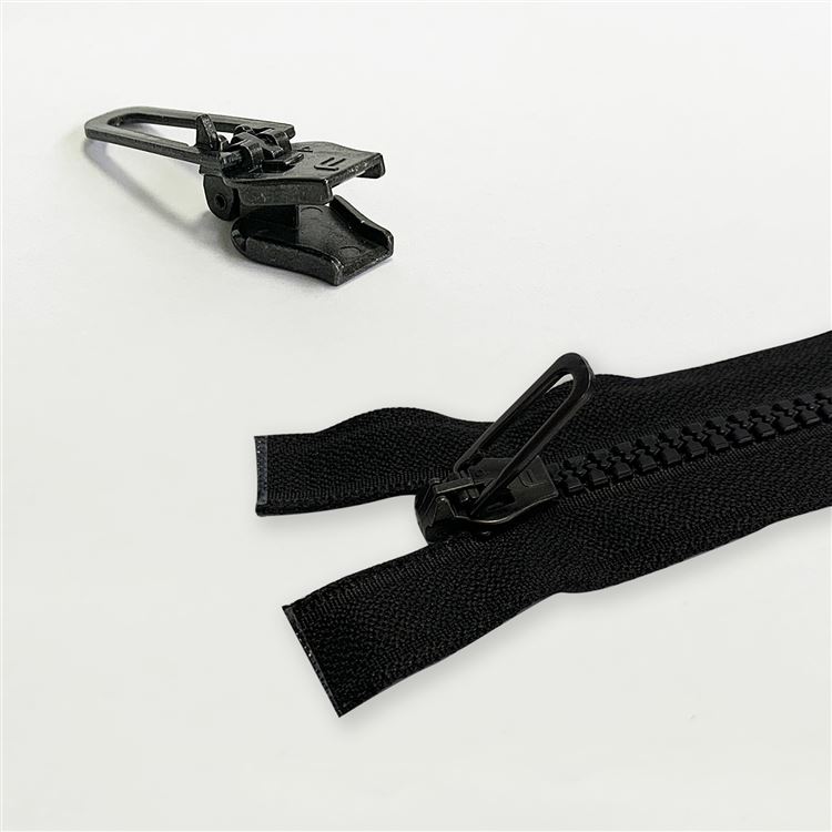 Zipper Repair Black Plastic