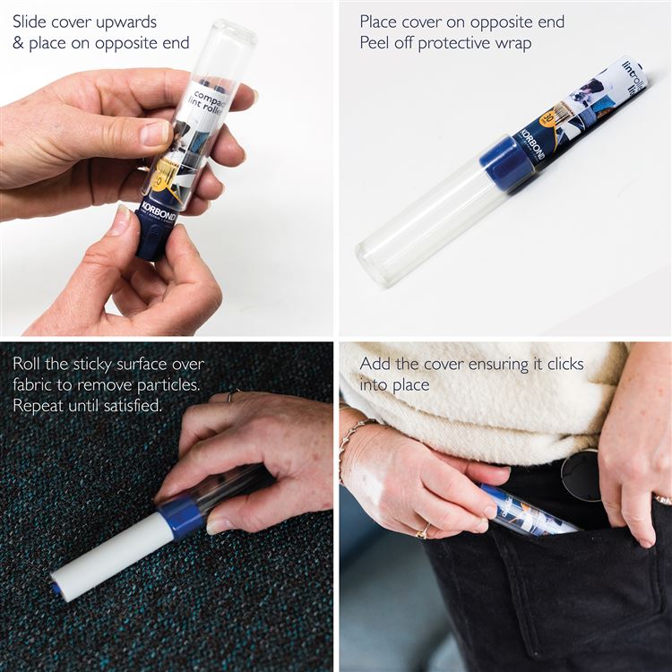 Compact Lint Roller Refills