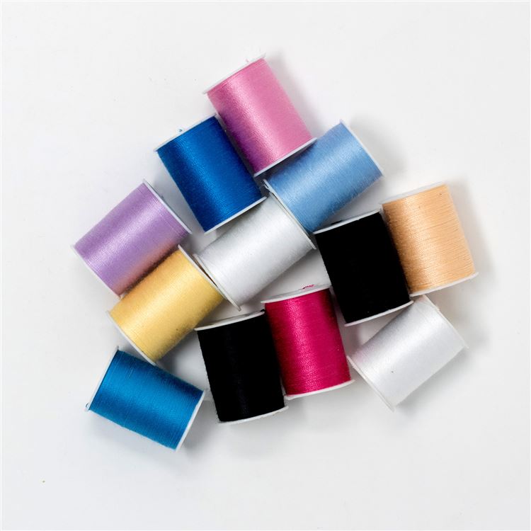 12x32m Pastel Mixed Thread Selection