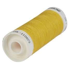 100m Mustard Yellow Polyester Thread