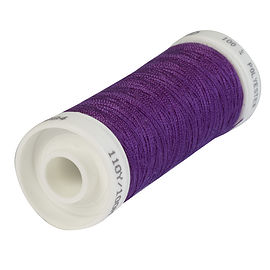 100m Purple Polyester Thread