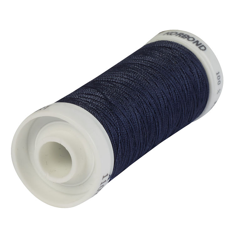 100m Midnight Blue Polyester Thread 