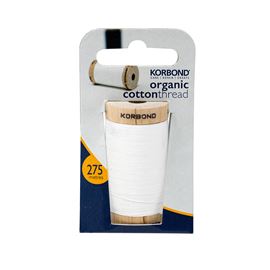 275m Organic White Cotton Thread 