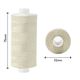 1000m Natural Beige Polyester Thread