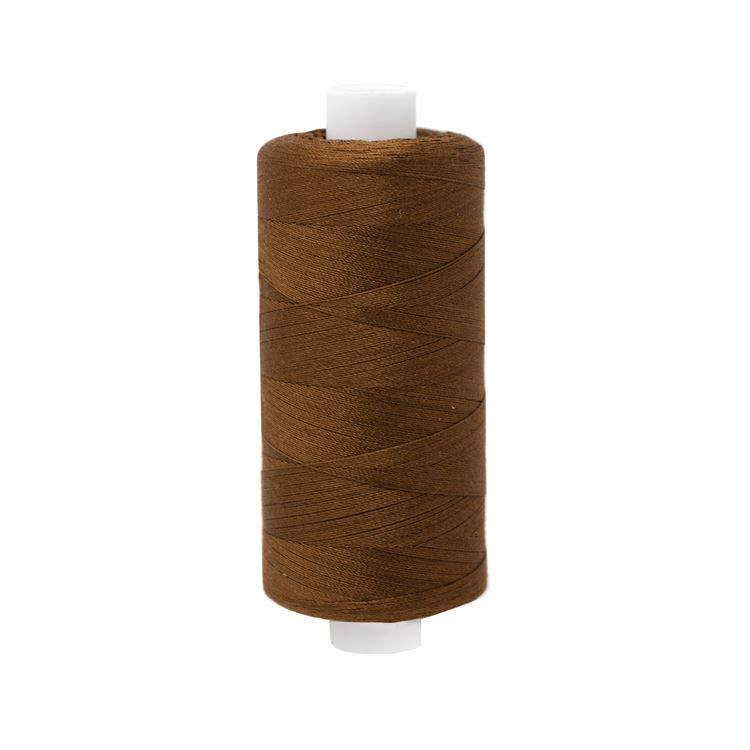 1000m Brown Polyester Thread