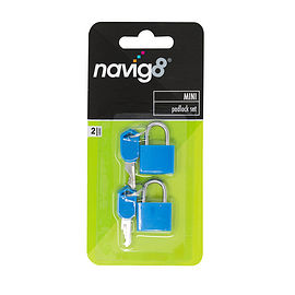 2 Piece Mini Padlocks