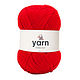 100g Red Double Knit Yarn 100g