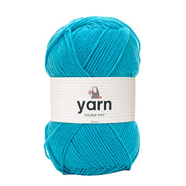 100g Turquoise Double Knit Yarn