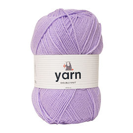 100g Lilac Double Knit Yarn 