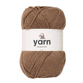 100g Brown Double Knit Yarn 