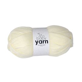 Baby DK Acrylic Yarn Cream 100g