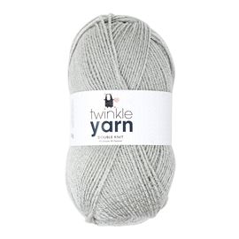 Twinkle DK Acrylic Yarn Silver 100g