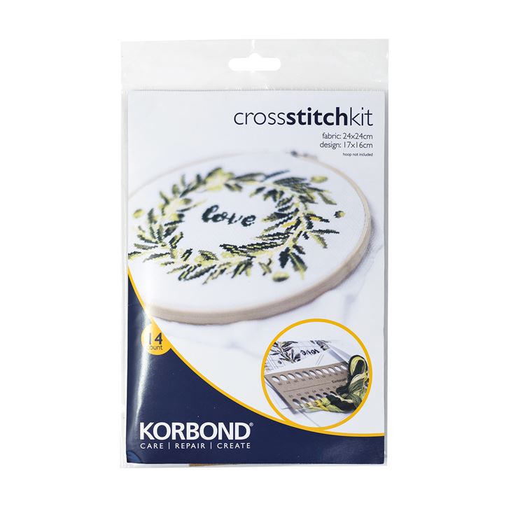 Cross-Stitch Kit - Wreath