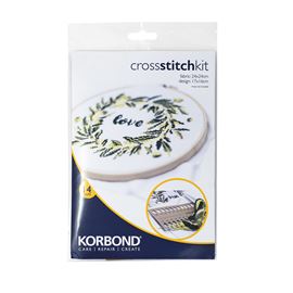 Cross-Stitch Kit - Wreath