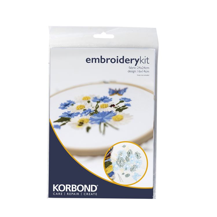 Embroidery Kit - Flowers