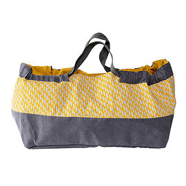 Corduroy Craft Bag - Yellow Leaf