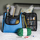 Blue Yarn Storage Bag