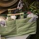 Crafters Carry Tote - Green Spot