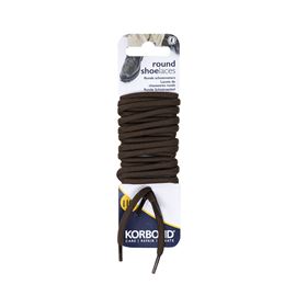 Brown Round Shoe Laces 110cm