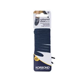 60cm Navy Coloured Shoe Laces