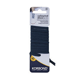 90cm Navy Coloured Shoe Laces